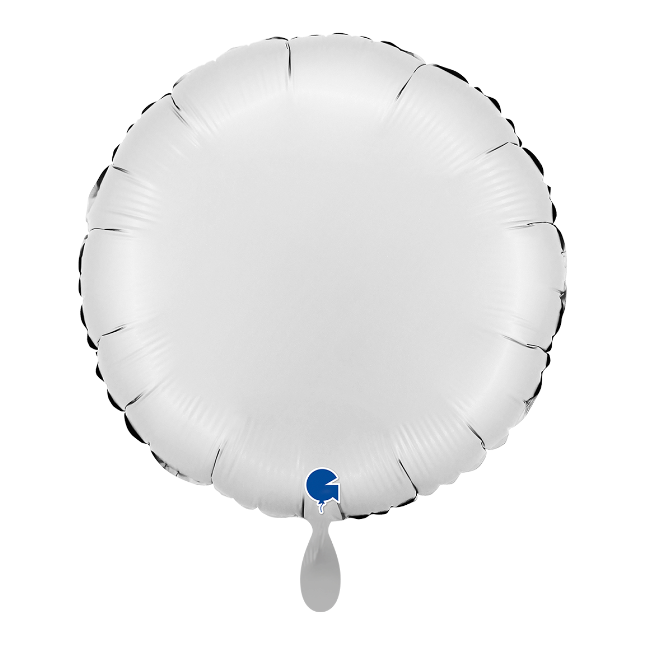 1 Balloon - Round - Satin White