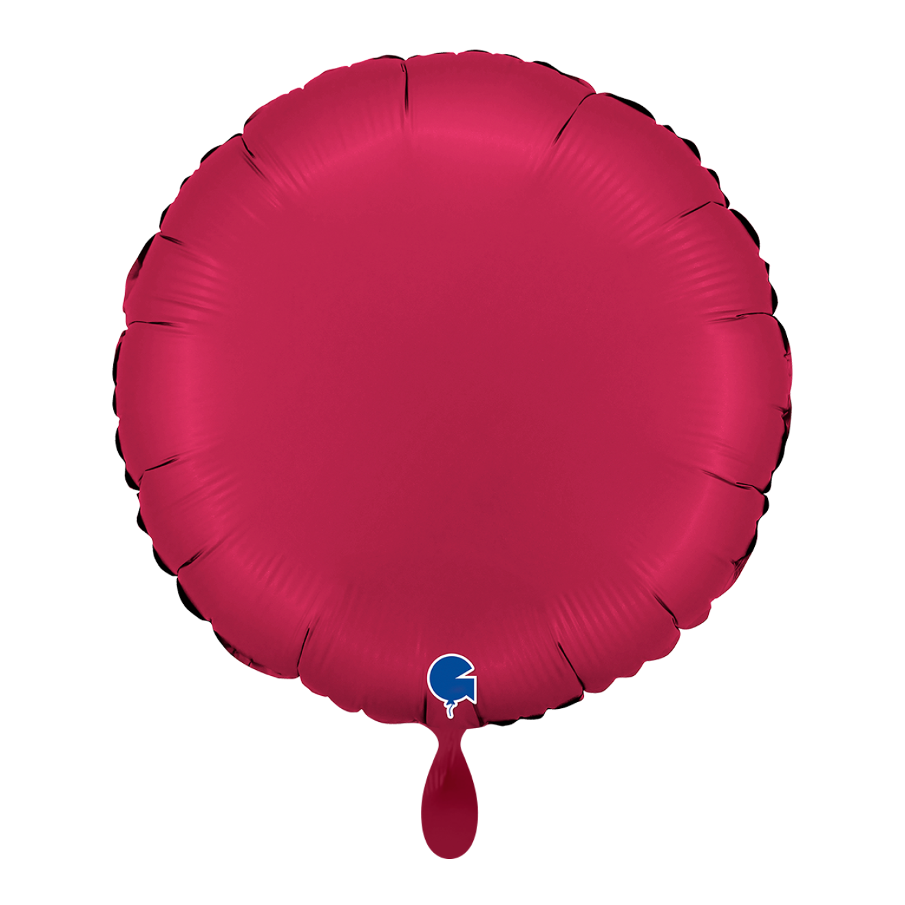 1 Balloon - Round - Satin Cherry