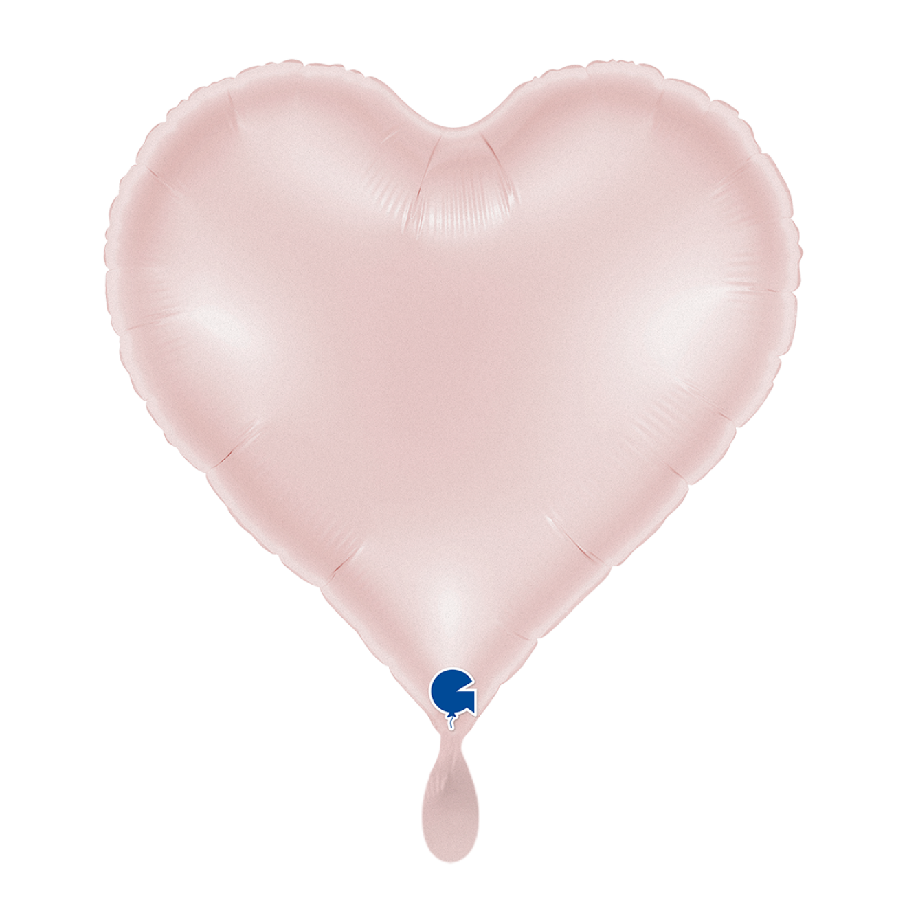 1 Balloon - Sweetie Heart 18in Satin Pastel Pink