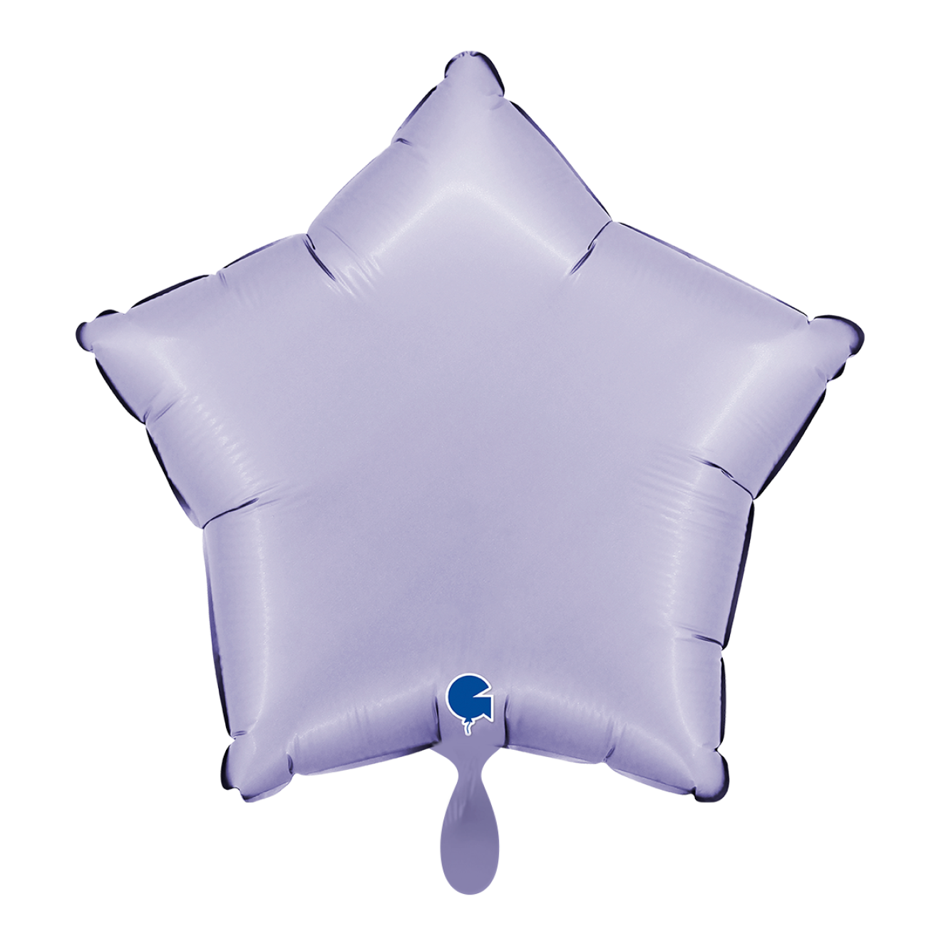 1 Balloon - Star - Satin Lilac