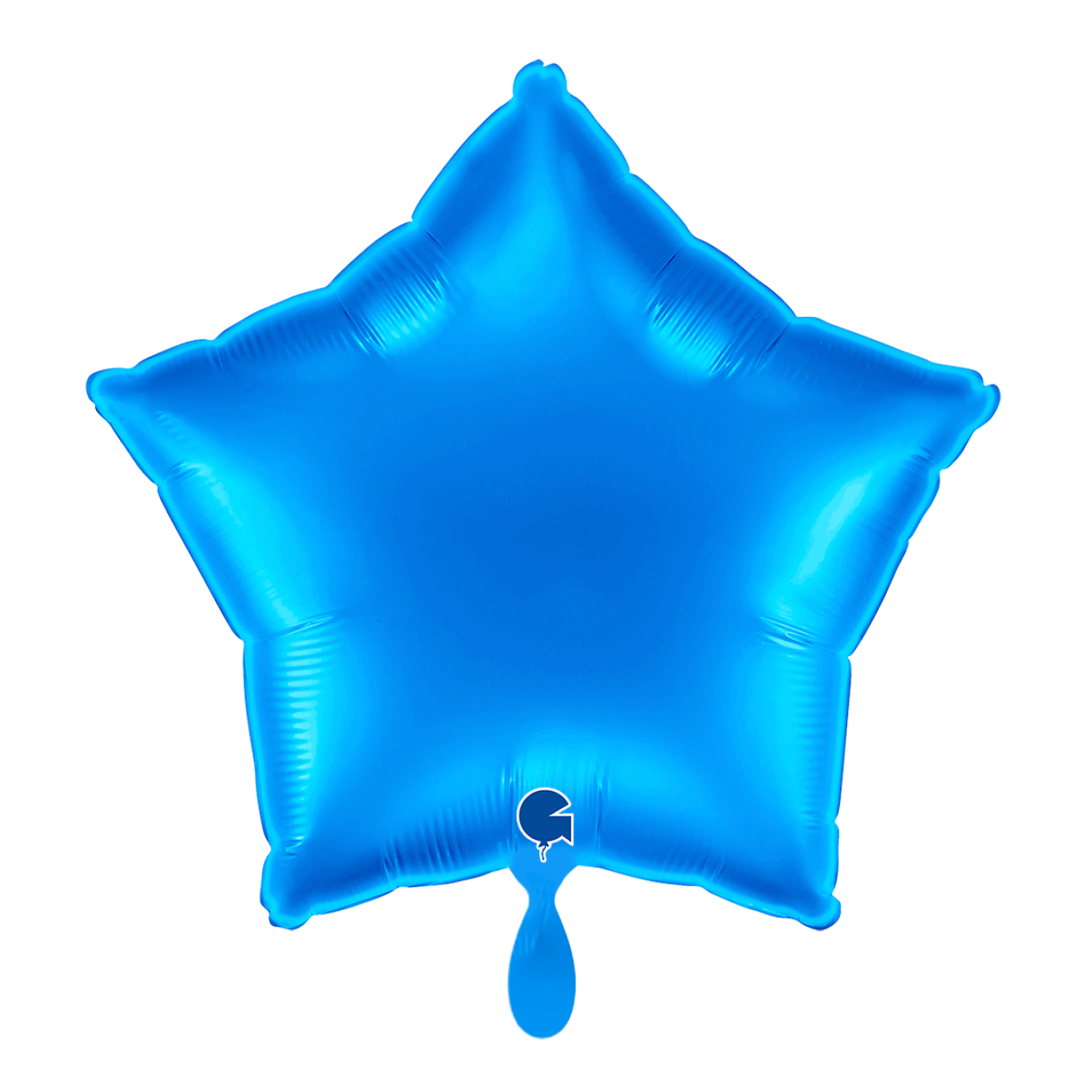 1 Balloon - Star - Blue
