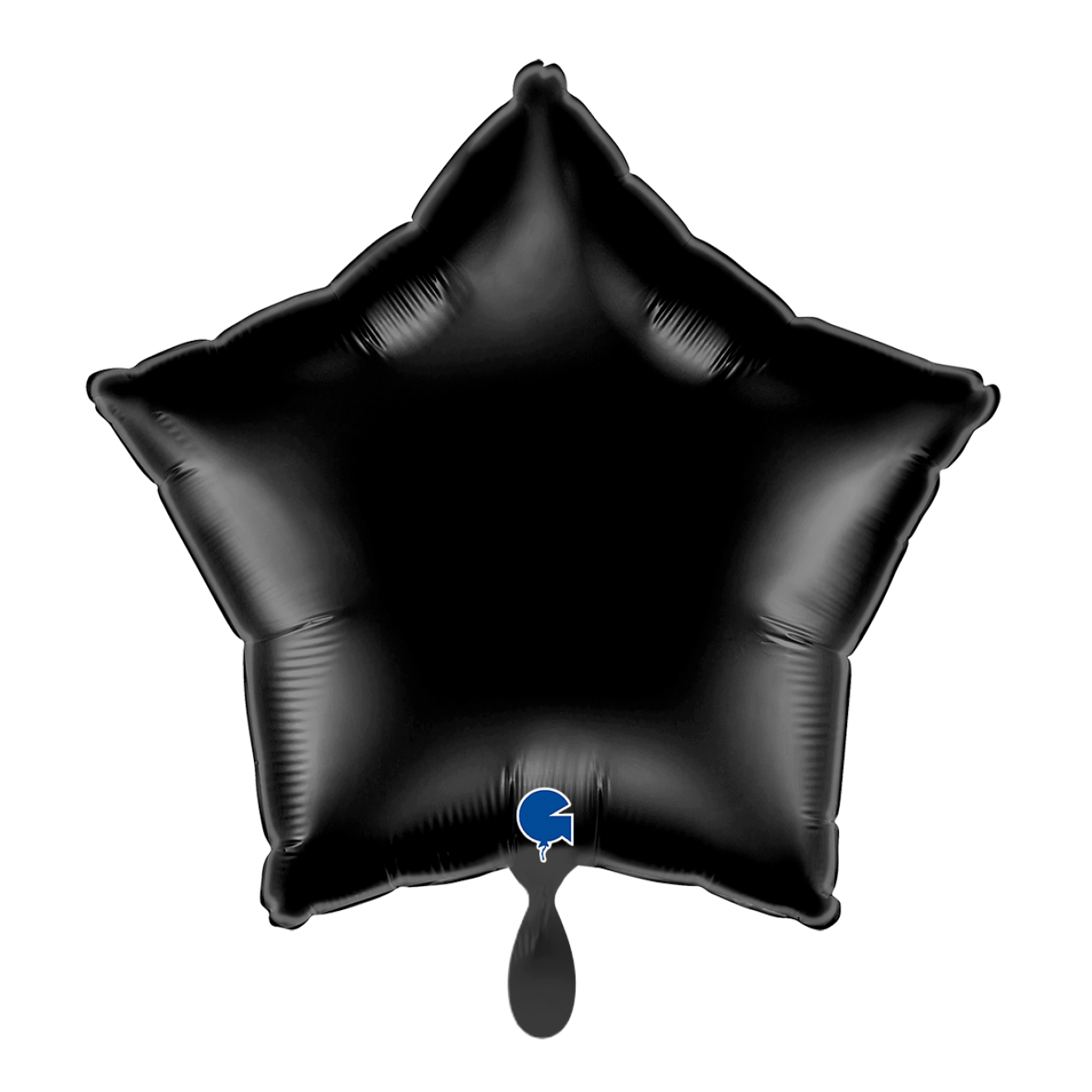 1 Balloon - Star - Black