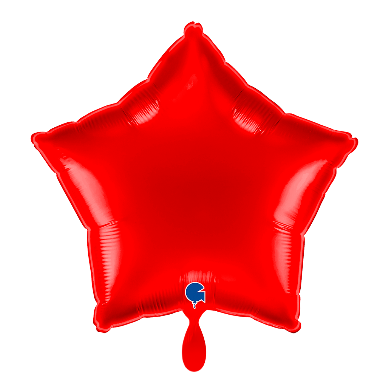 1 Balloon - Star - Red