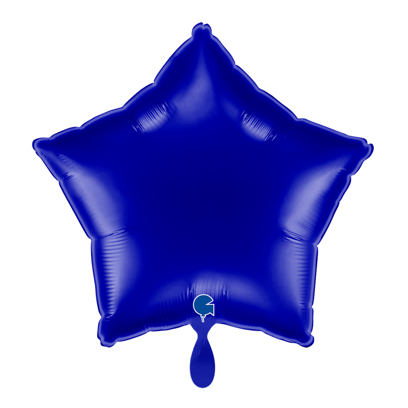 1 Balloon - Star - Blue Capri