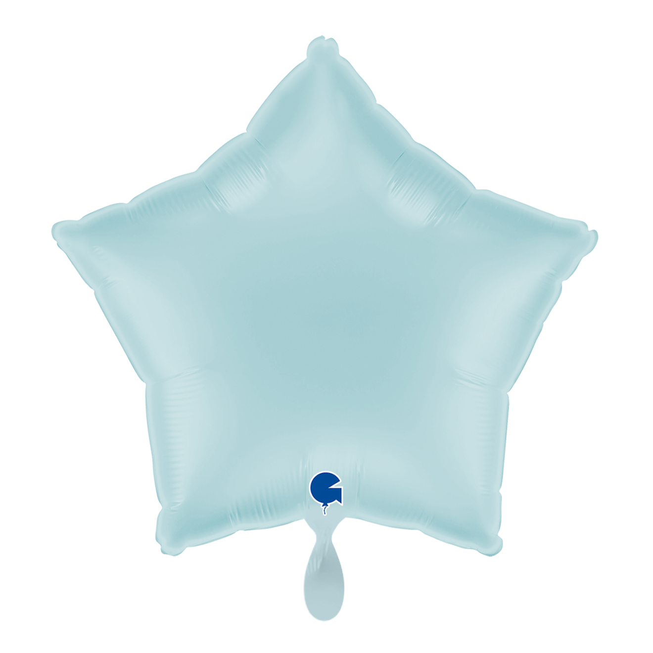 1 Balloon - Star - Pastel Blue