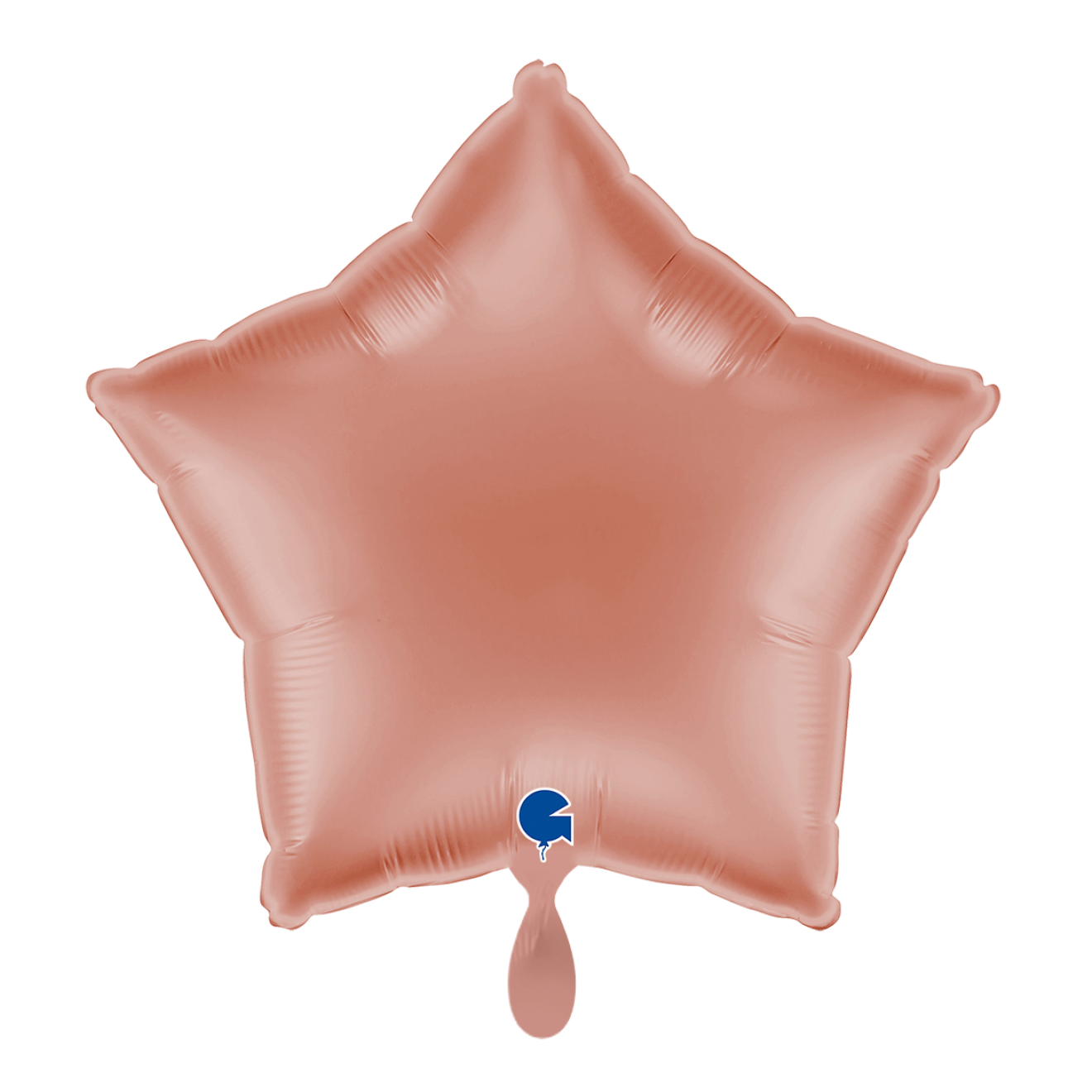1 Balloon - Star - Rose Gold