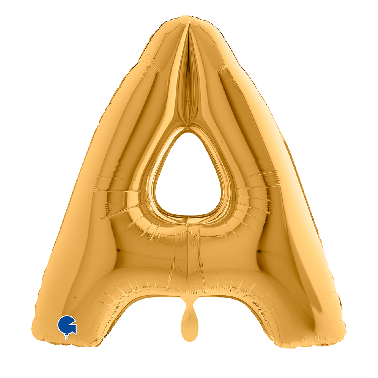 1 Balloon XXL - Letter A - Gold