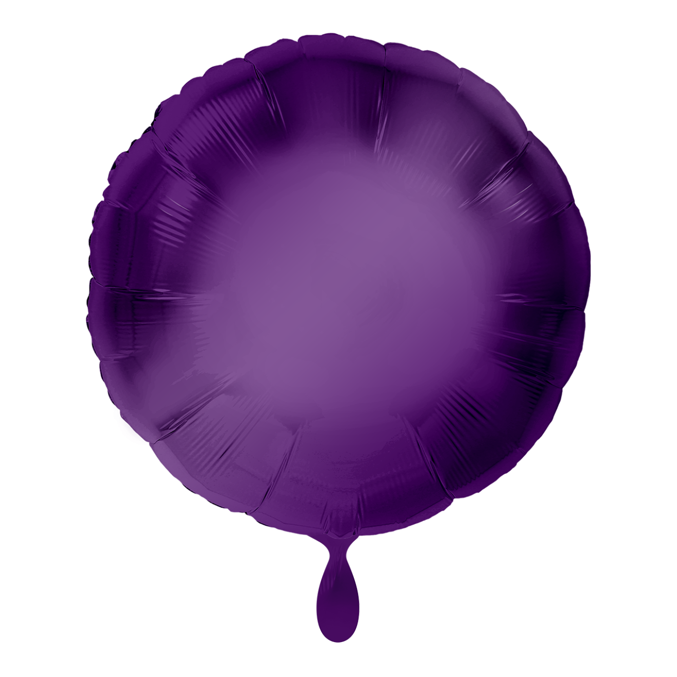 1 Balloon - Rund - Lila