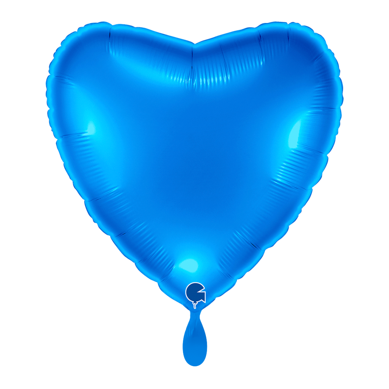 1 Balloon XL - Heart - Blue