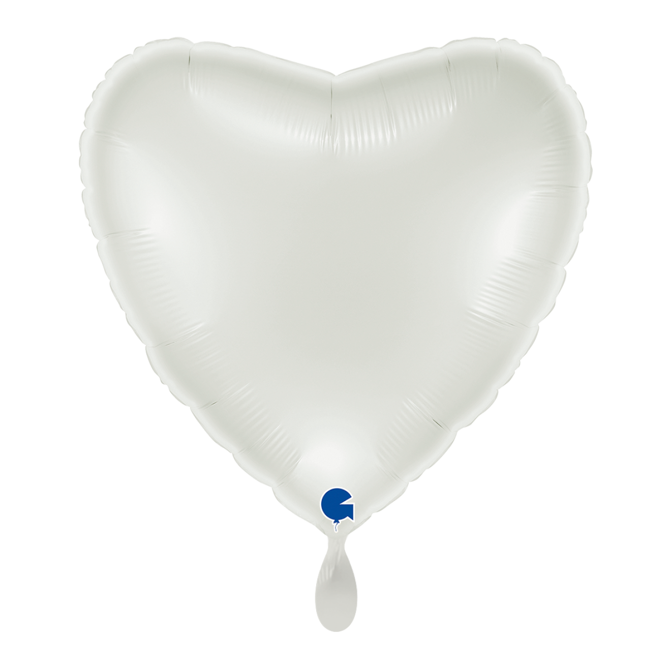 1 Balloon XL - Heart - White