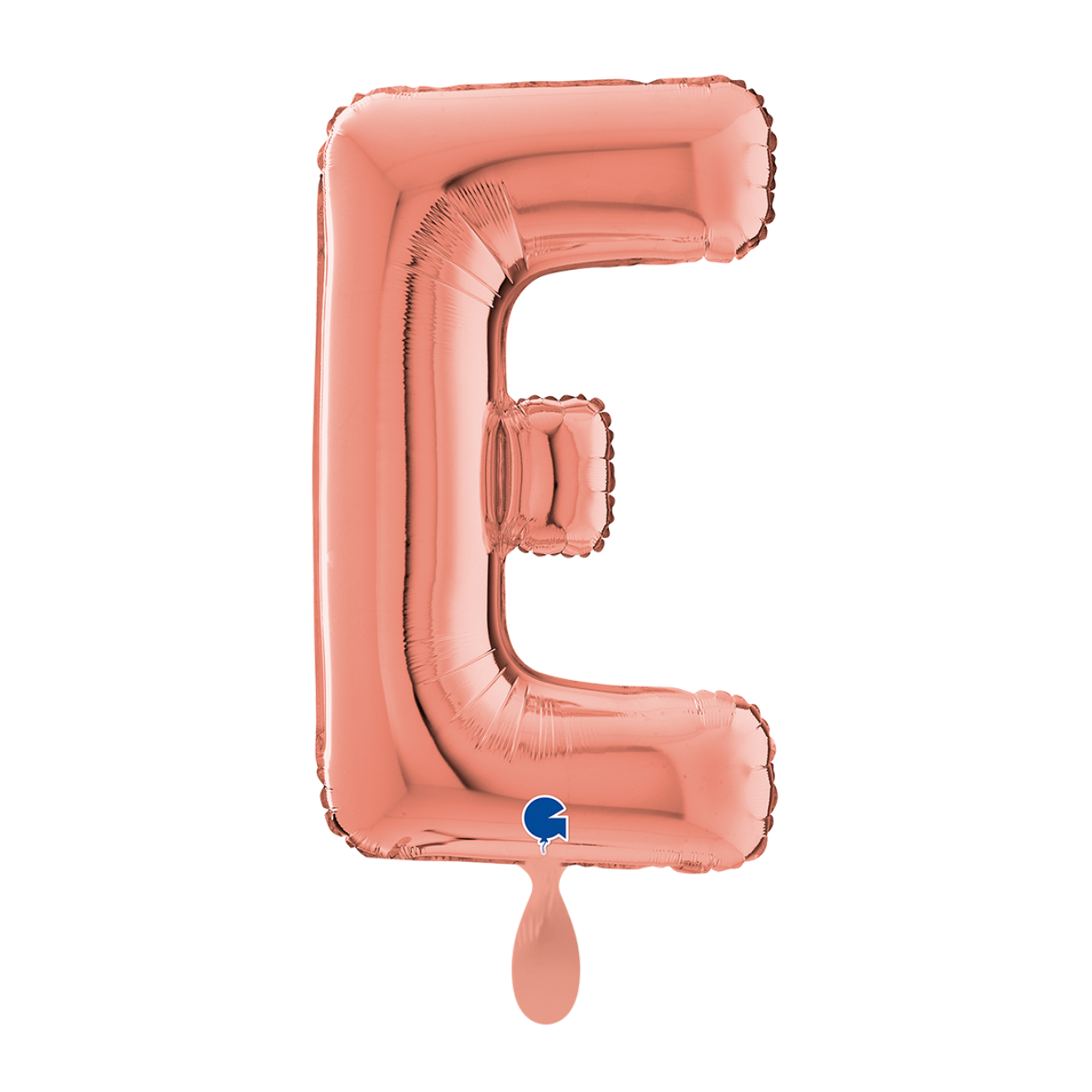 1 Balloon XL - Letter E - Rosegold