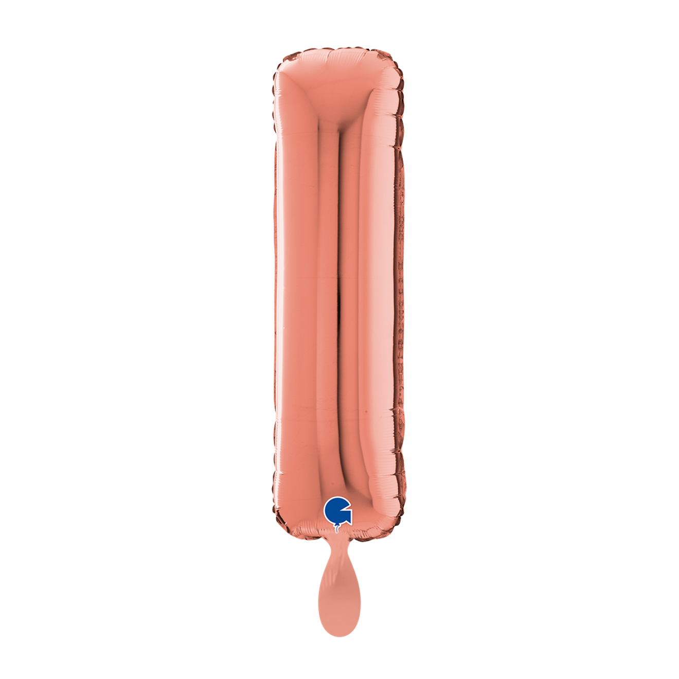 1 Balloon XL - Letter I - Rosegold