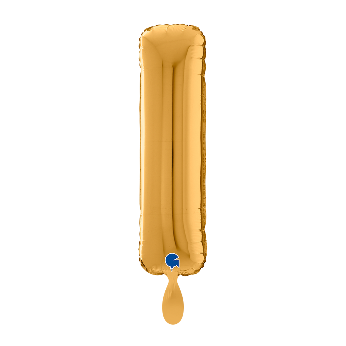 1 Balloon XL - Letter I - Gold