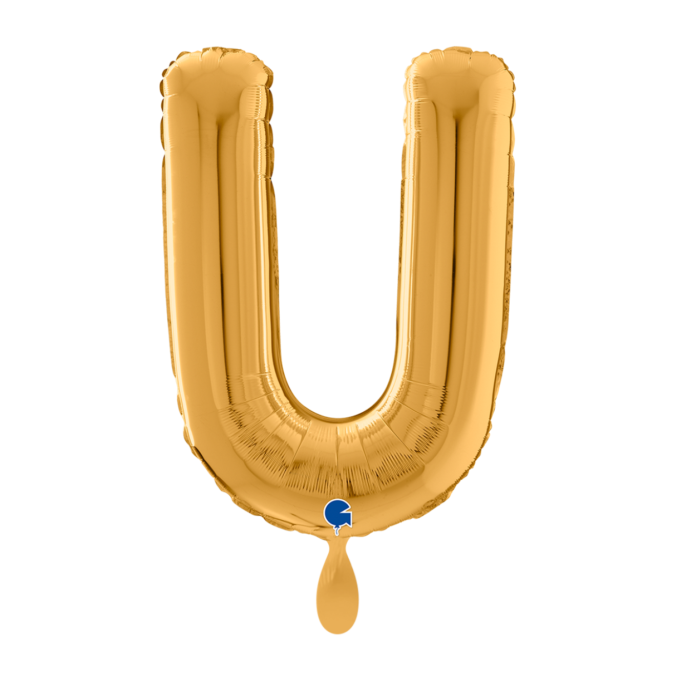 1 Balloon XL - Letter U - Gold