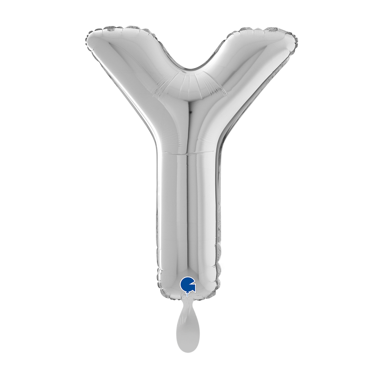 1 Balloon XL - Letter Y - Silver