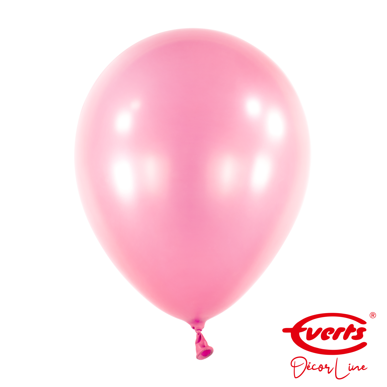 50 Luftballons - DECOR - Ø 28cm - Pearl & Metallic - Pretty Pink (Rosa)