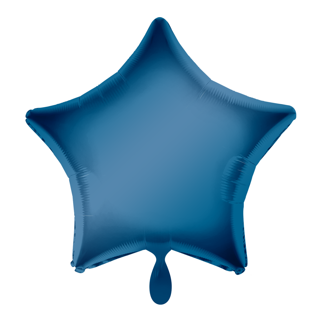 1 Balloon - Stern - Blau