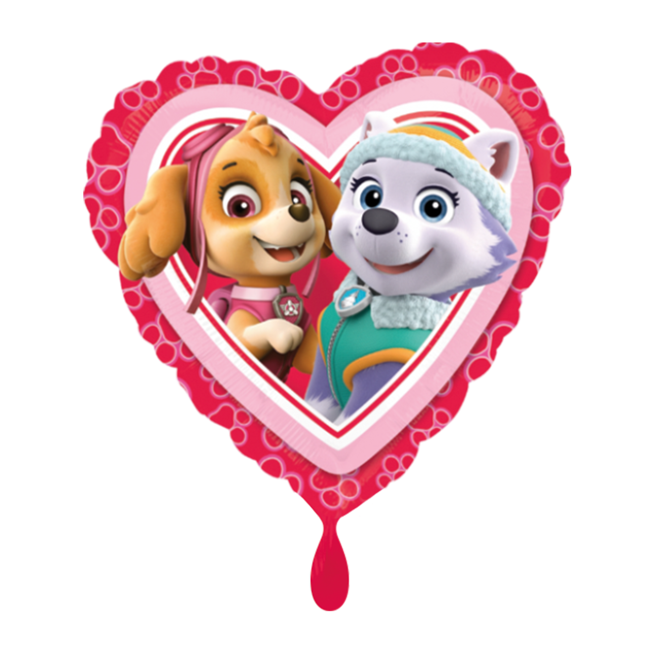 1 Balloon - Paw Patrol Pink Love