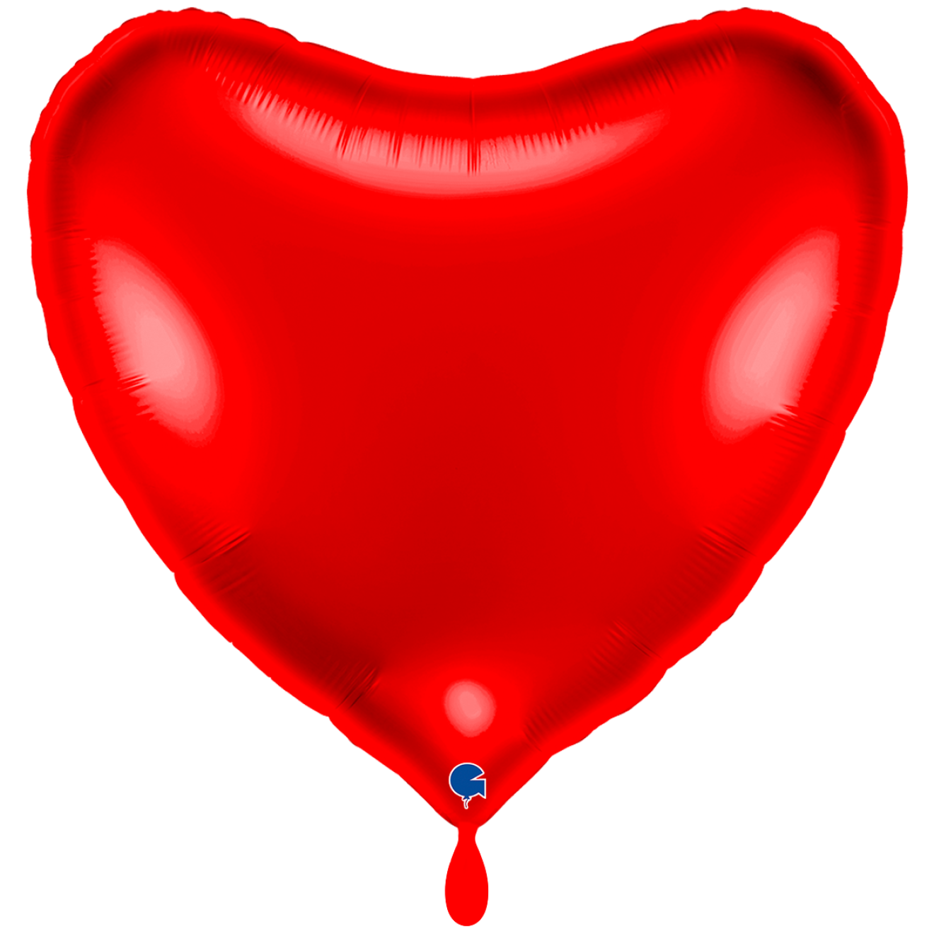 1 Balloon XXL - Heart - Red