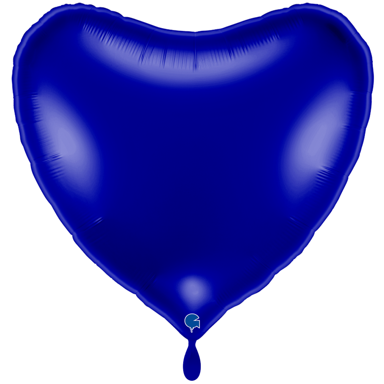 1 Balloon XXL - Heart - Blue Capri