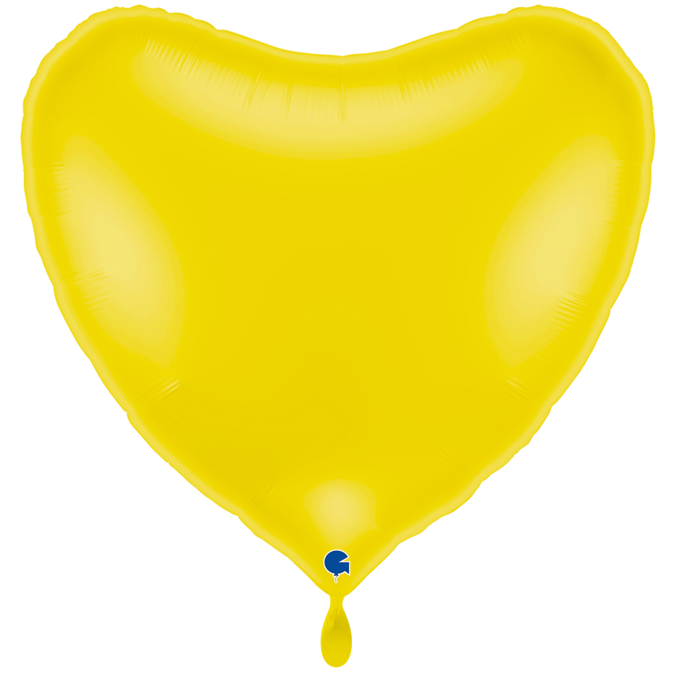 1 Balloon XXL - Heart - Pastel Yellow