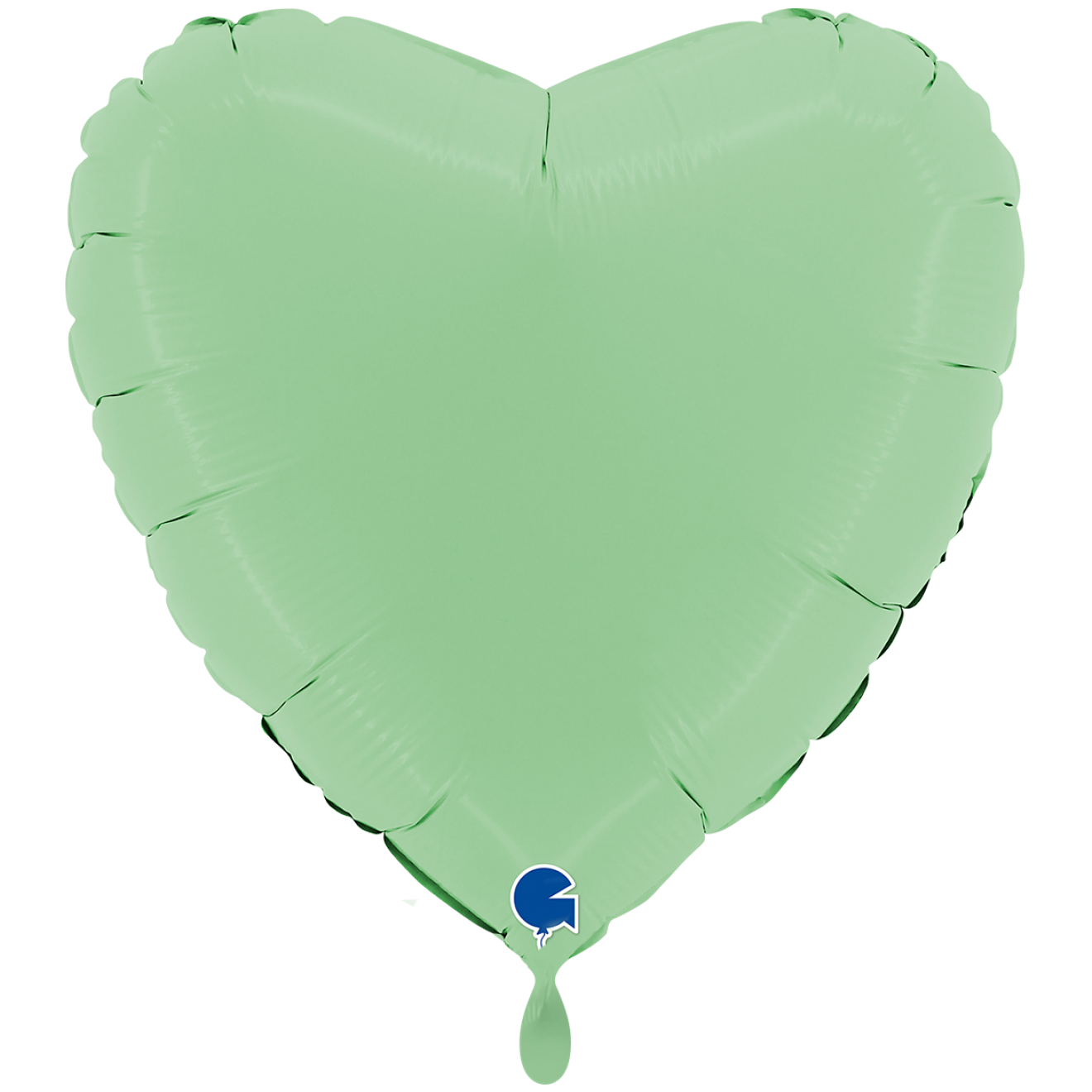1 Balloon XXL - Heart - Matte Green