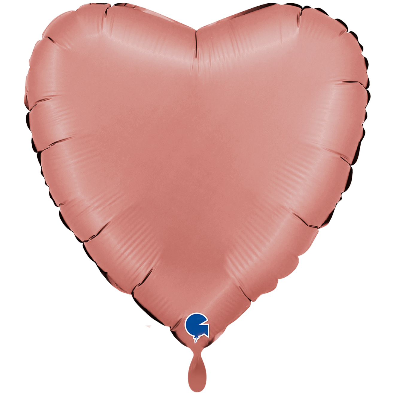 1 Balloon XXL - Heart - Satin Rose Gold