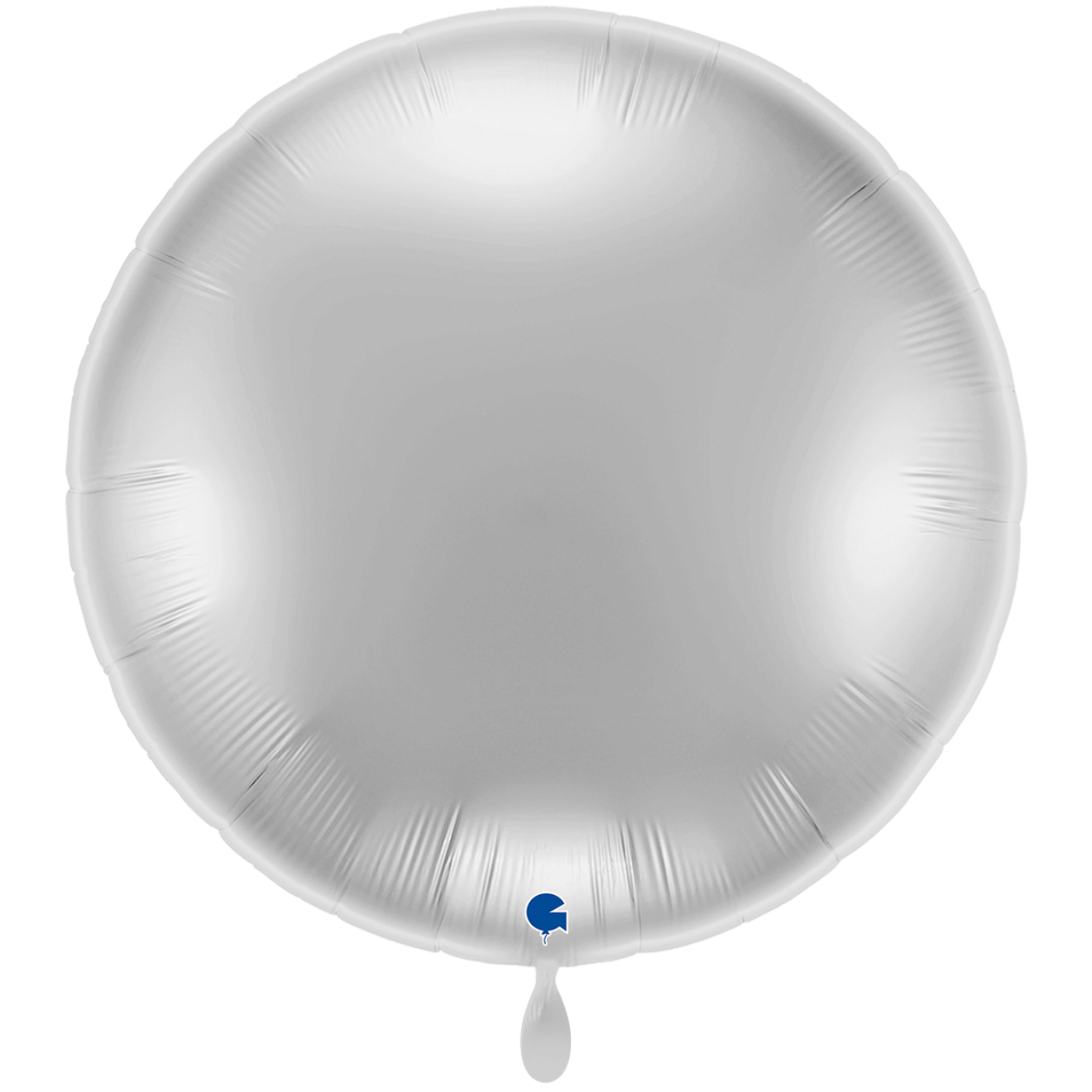 1 Balloon XXL - Round - Silver