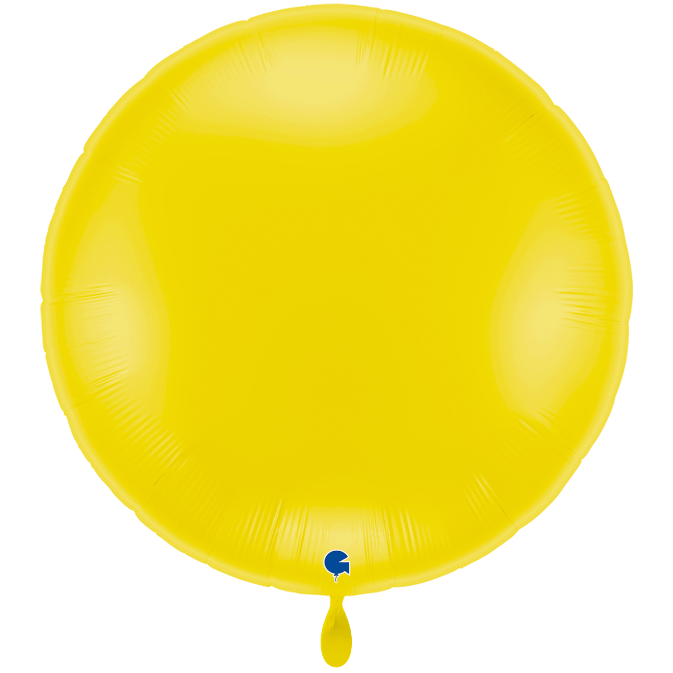 1 Balloon XXL - Round - Pastel Yellow