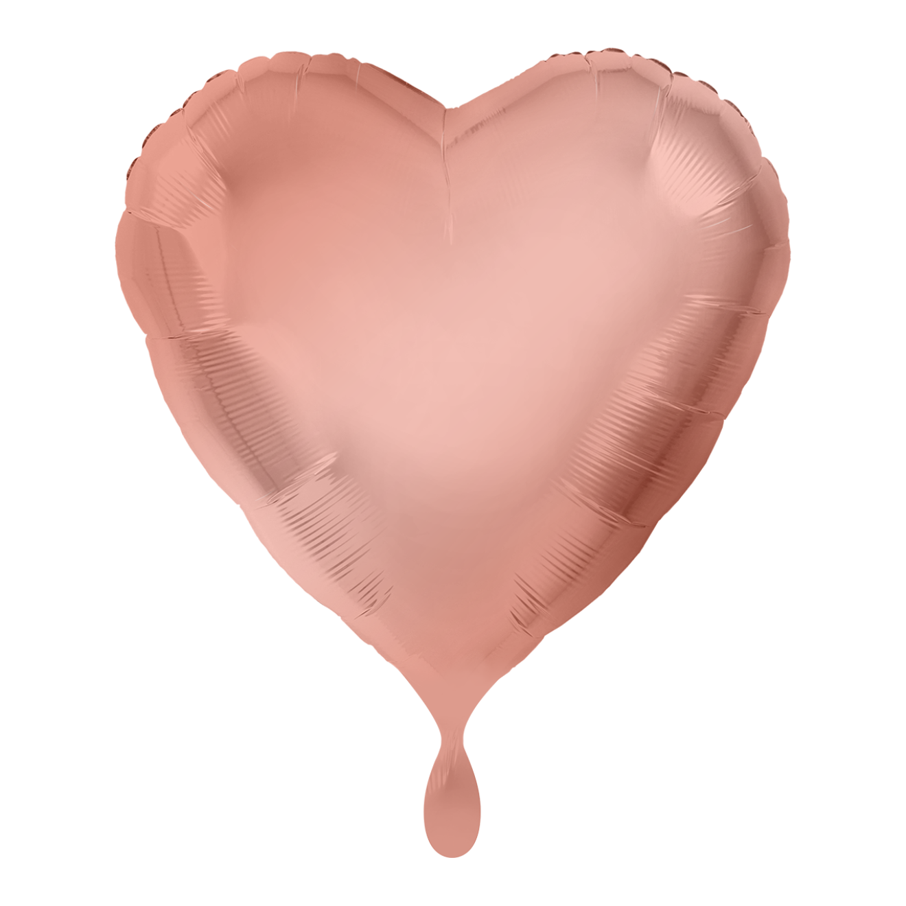 1 Balloon - Herz - Rosegold