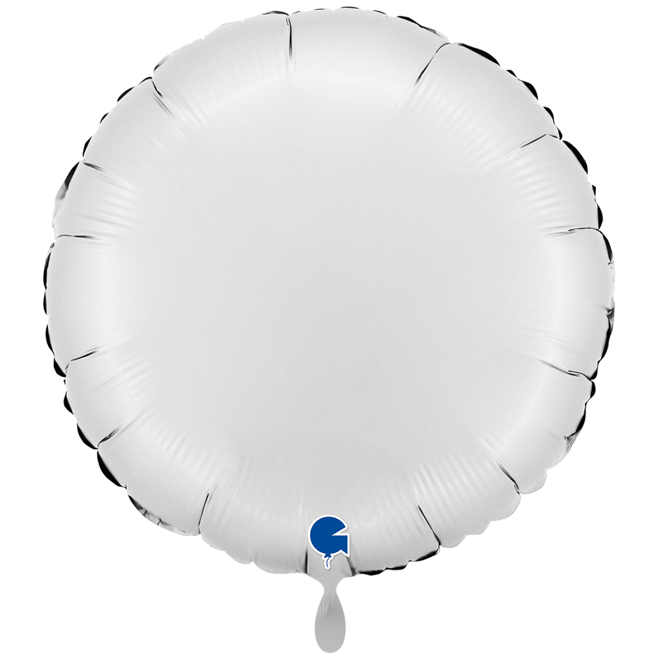 1 Balloon XXL - Round - Satin White