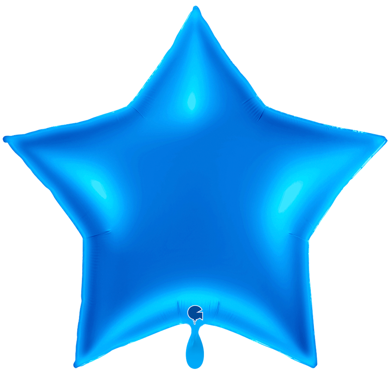 1 Balloon XXL - Star - Blue