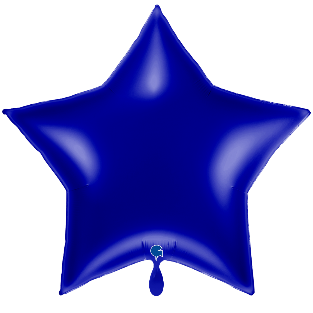 1 Balloon XXL - Star - Blue Capri