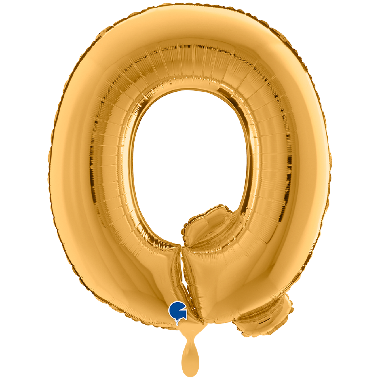 1 Balloon XXL - Letter Q - Gold