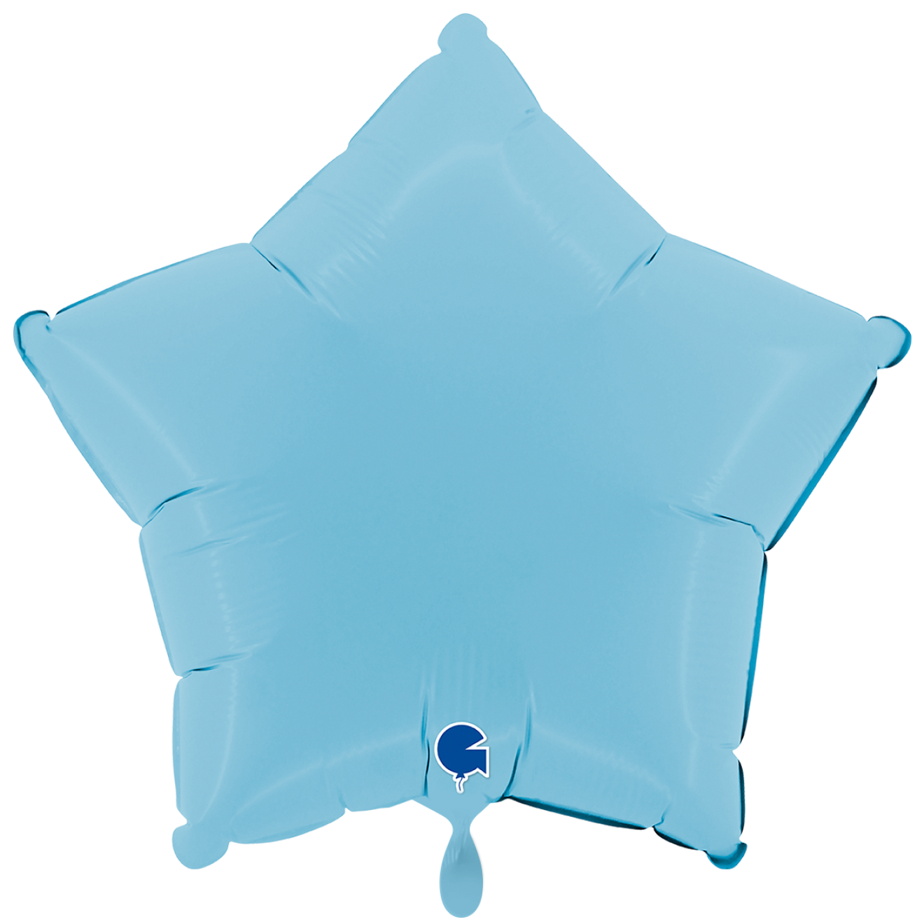 1 Balloon XXL - Star - Matte Blue