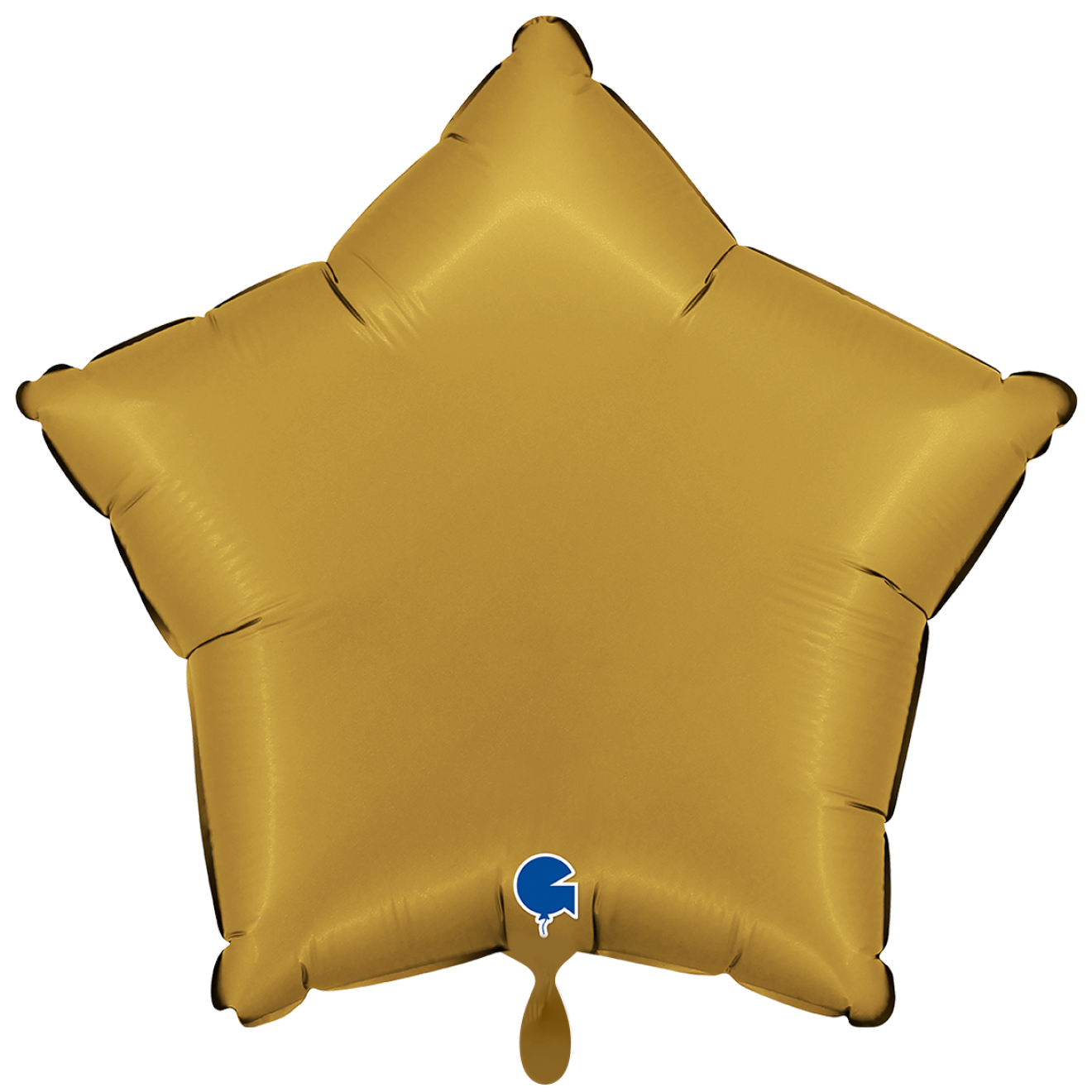 1 Balloon XXL - Star - Satin Gold