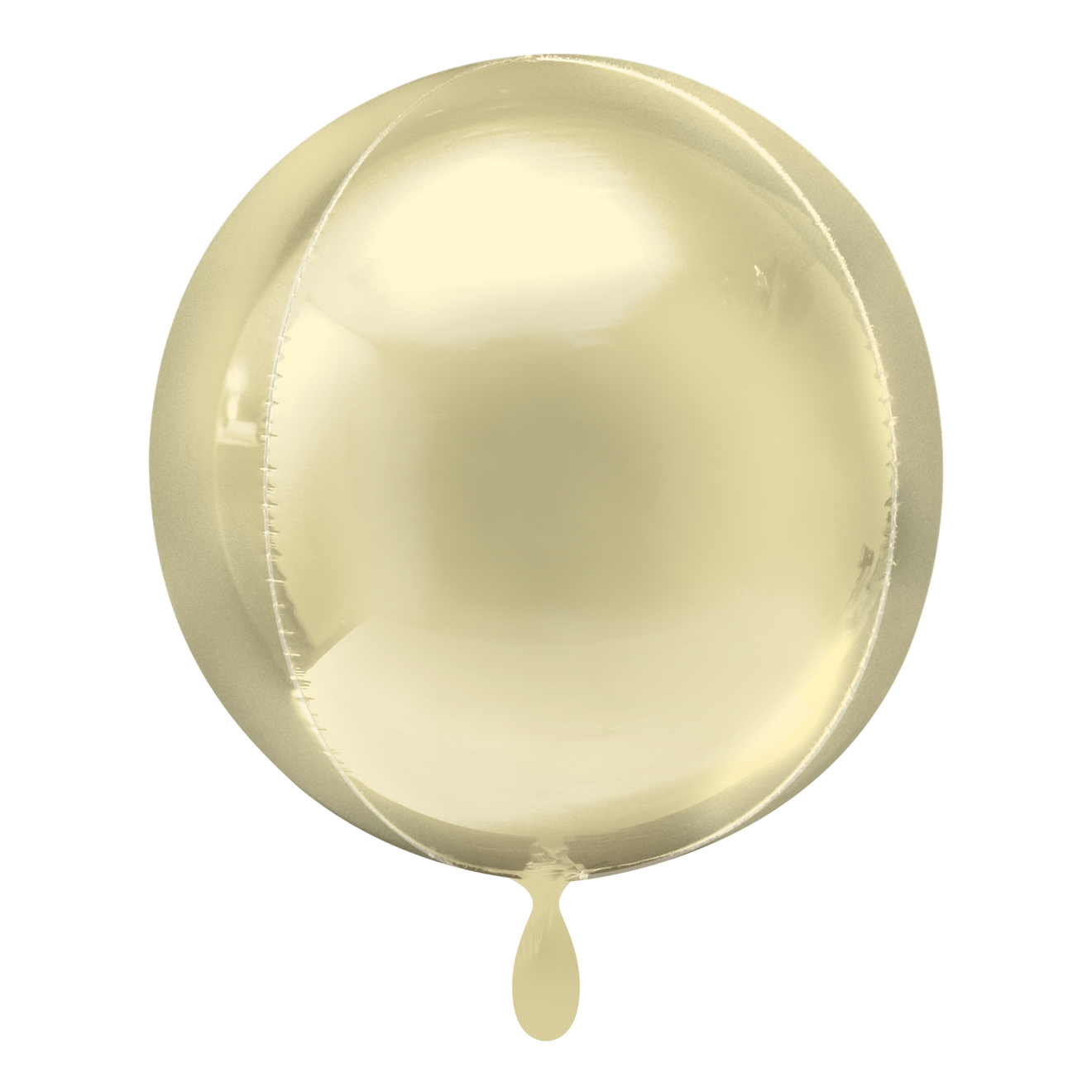 1 Balloon - Orbz® - Gelb