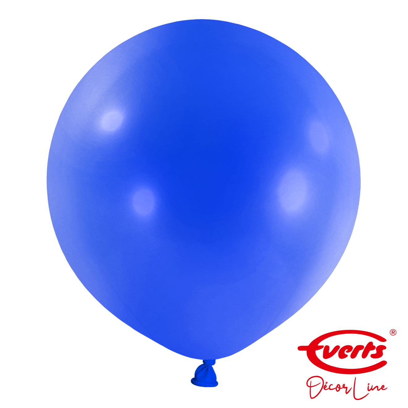 4 Riesenballons - DECOR - Ø 60cm - Bright Royal Blue
