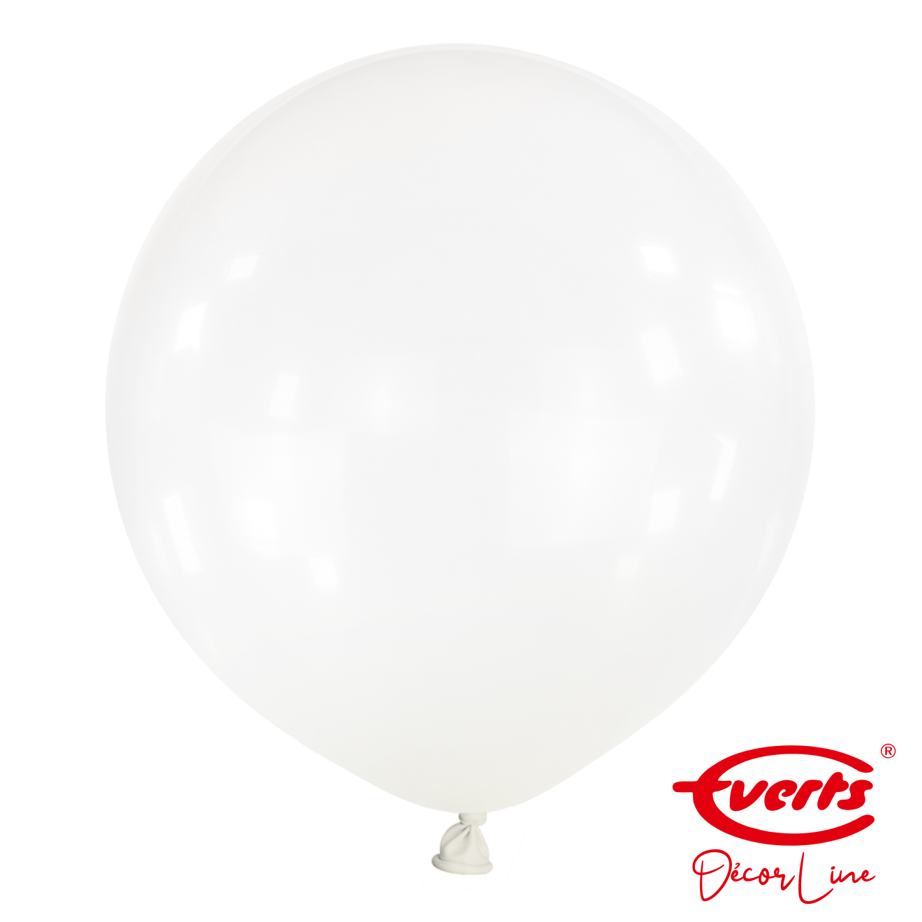 4 Riesenballons - DECOR - Ø 60cm - Clear