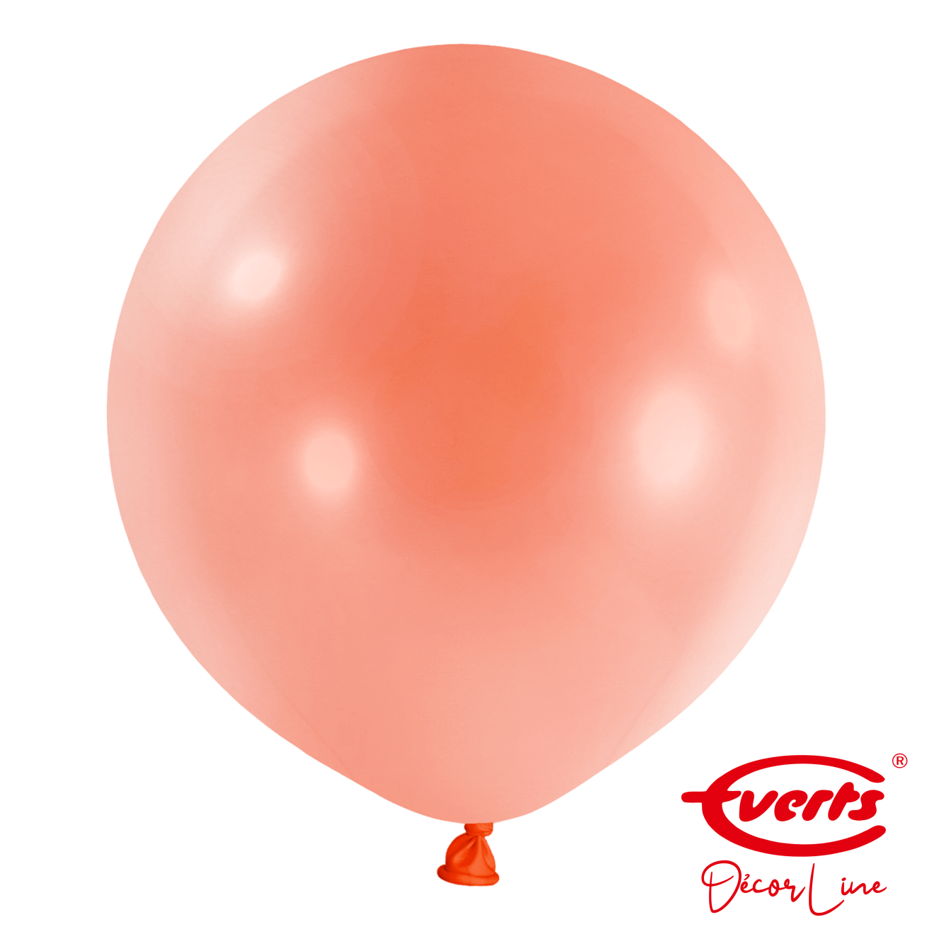 4 Riesenballons - DECOR - Ø 60cm - Macaron - Peach