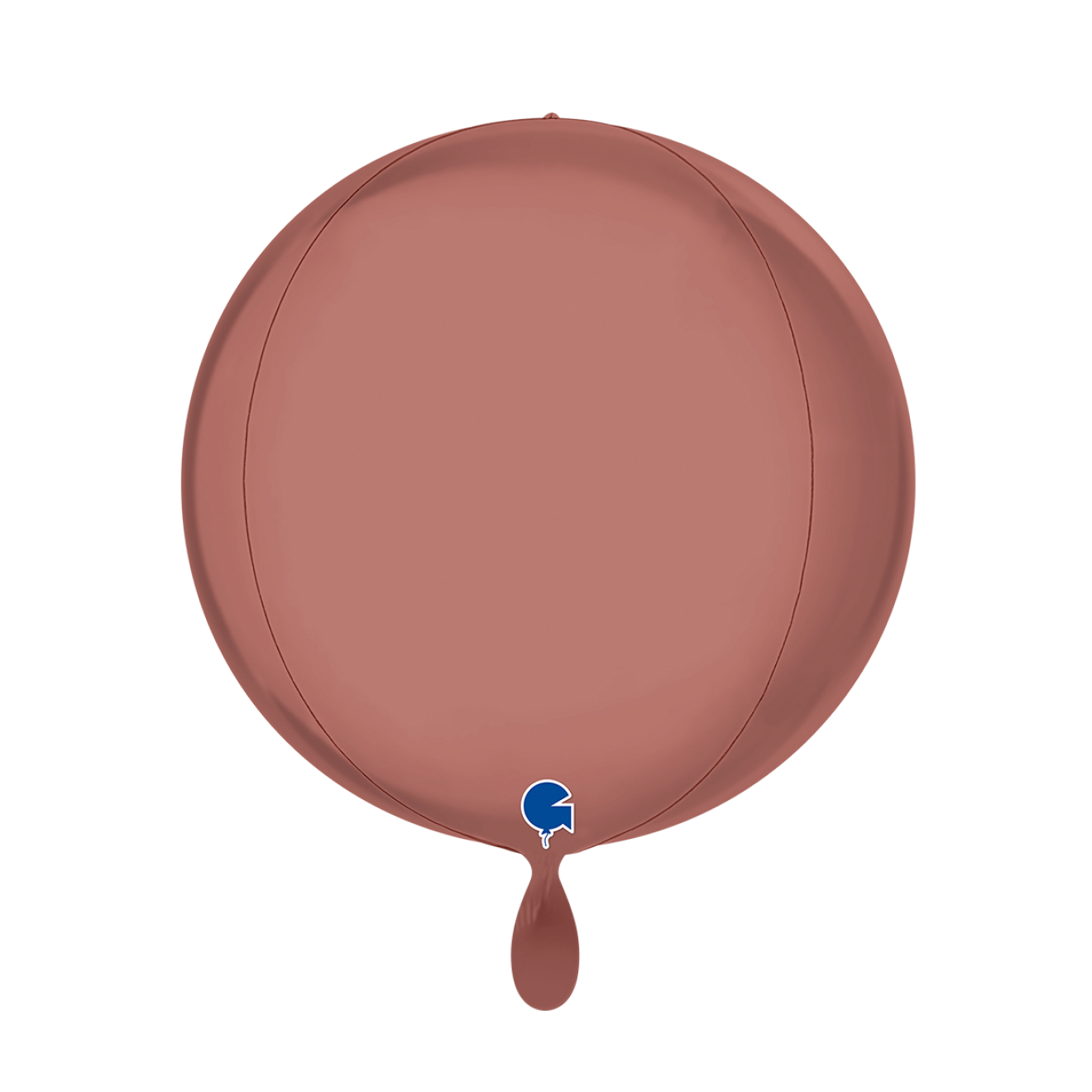 1 Balloon 4D - Globe - Platinum Rosè