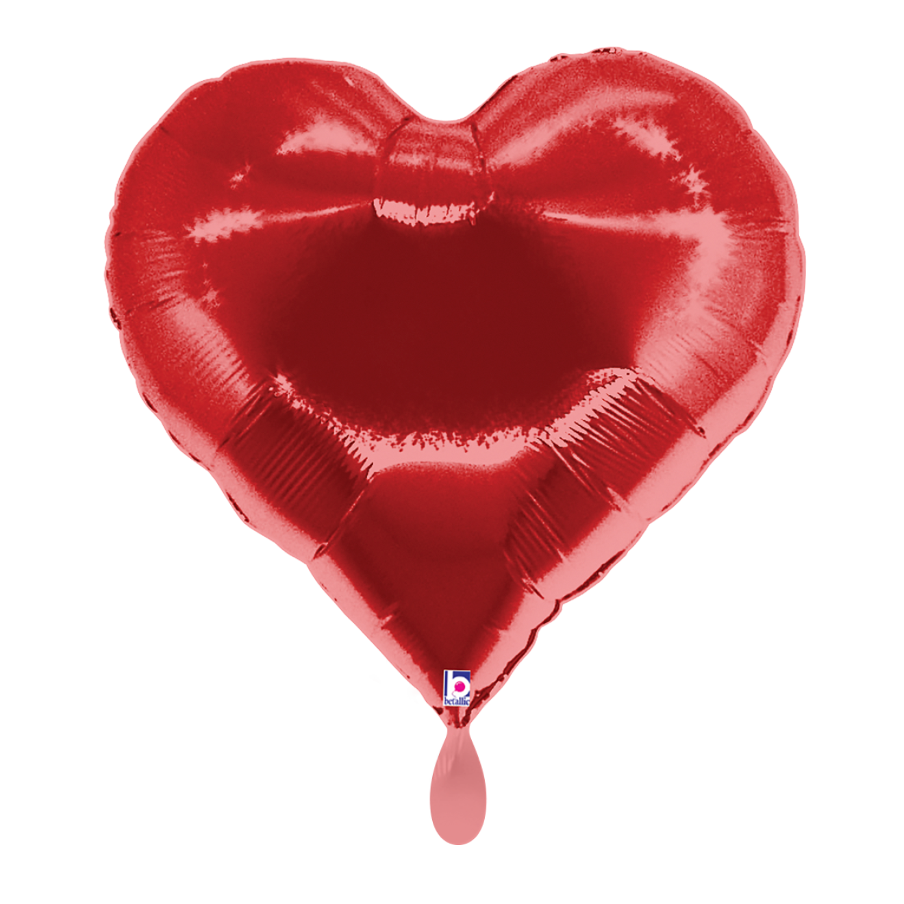 1 Balloon XXL - Casino Heart