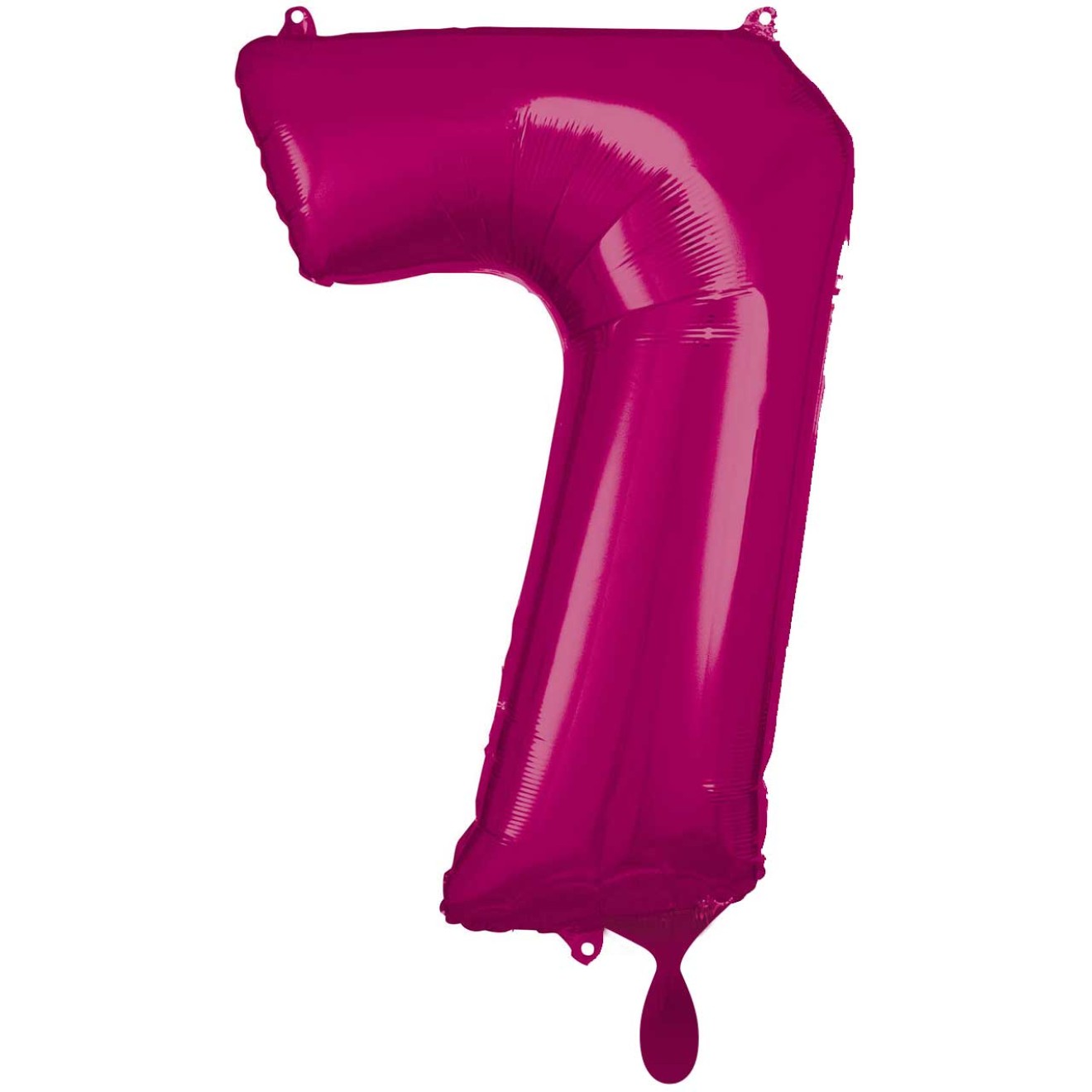 1 Balloon XXL - Zahl 7 - Pink