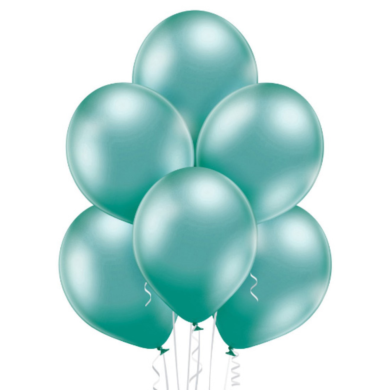 Luftballon-Glossy-Grün