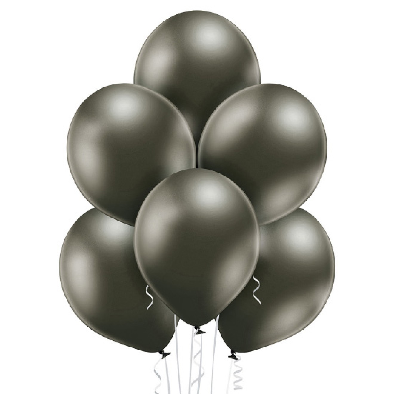 Luftballon-Glossy-Anthrazit