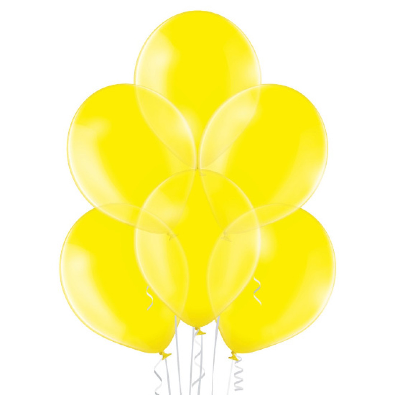 Luftballon-Kristall-Gelb