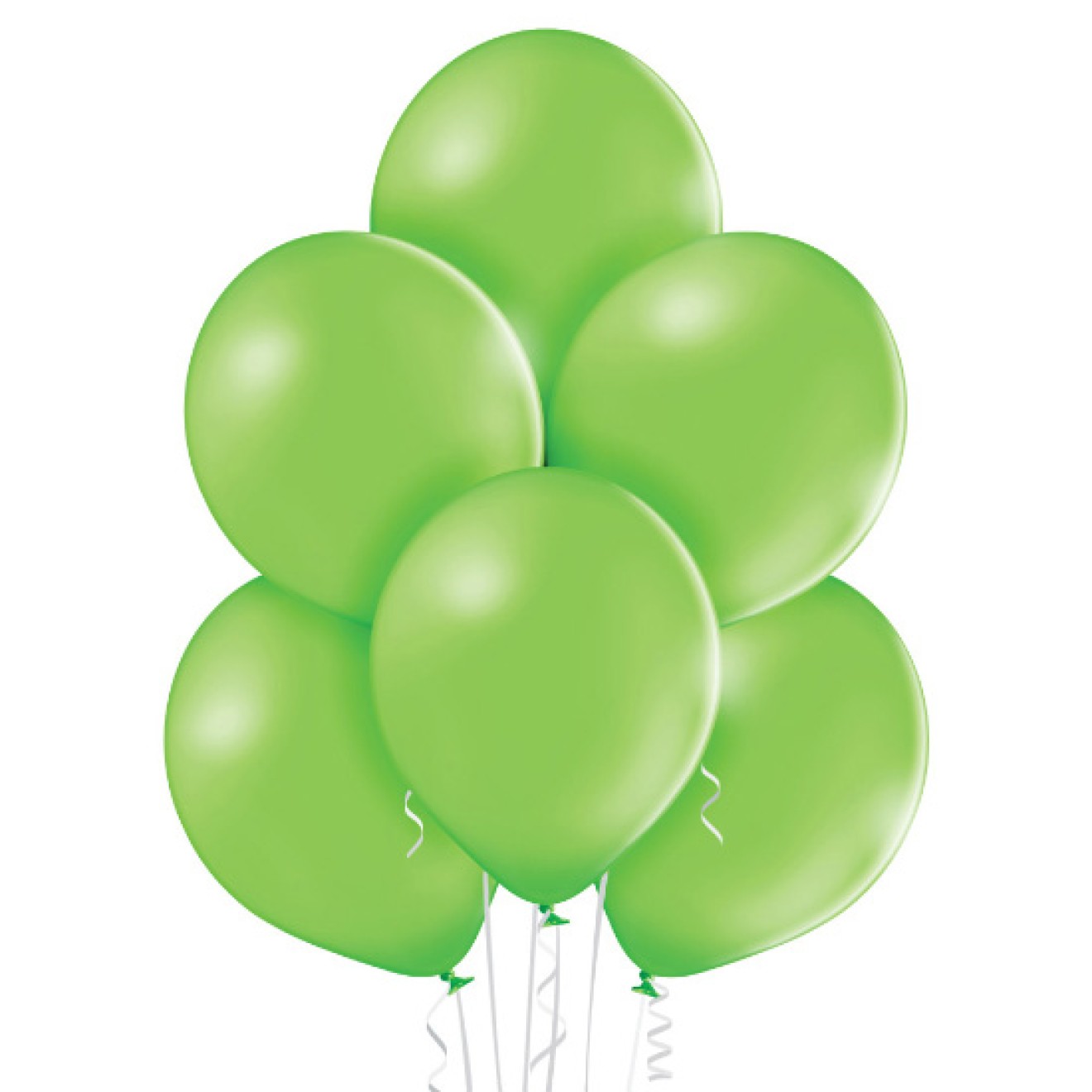 Luftballon-Pastell-Limonengrün