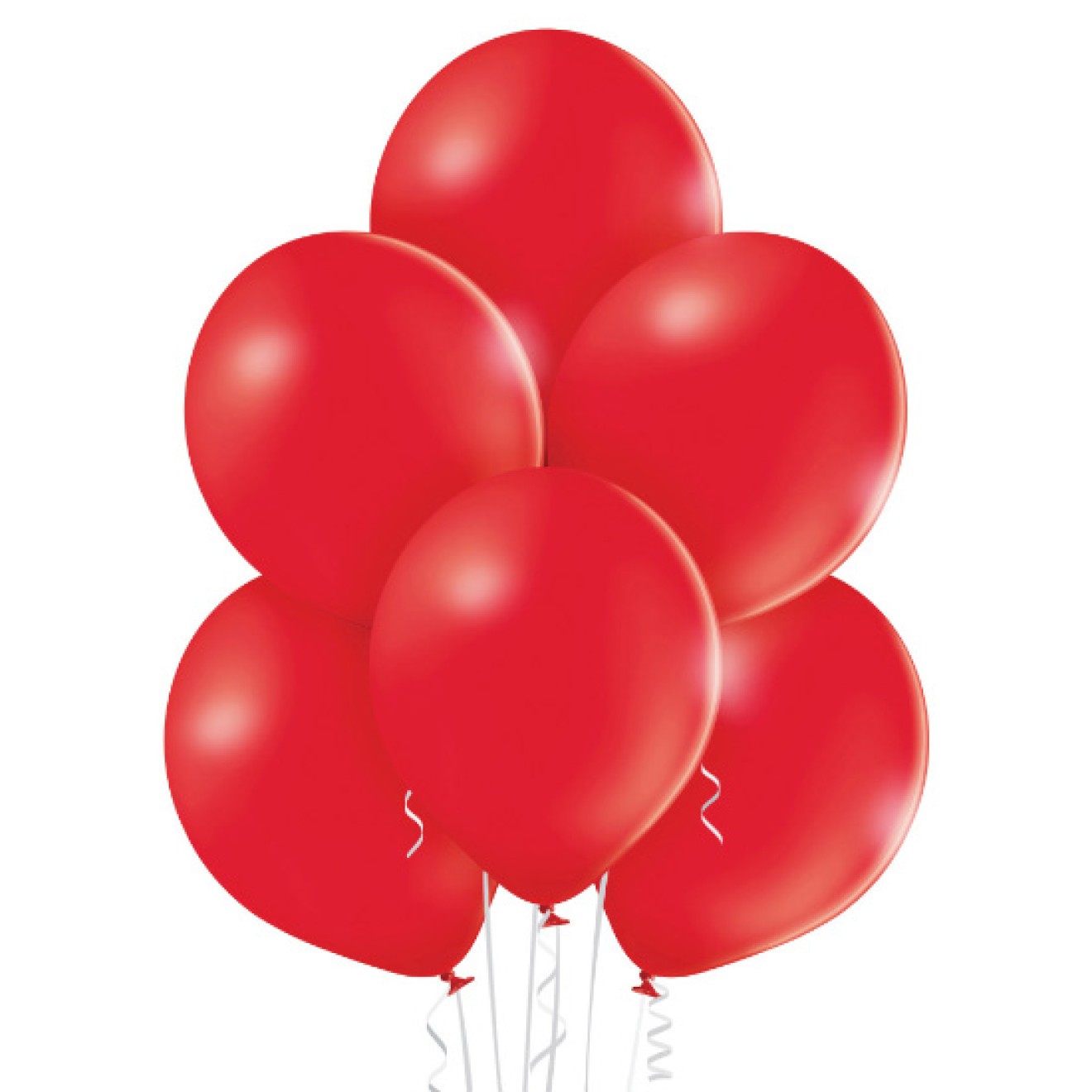 Luftballon-Pastell-Rot