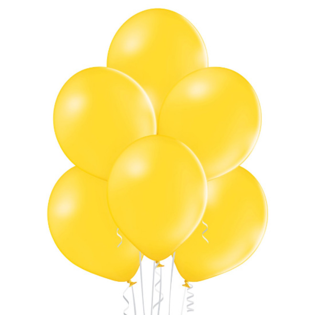 Luftballon-Pastell-Bright Yellow