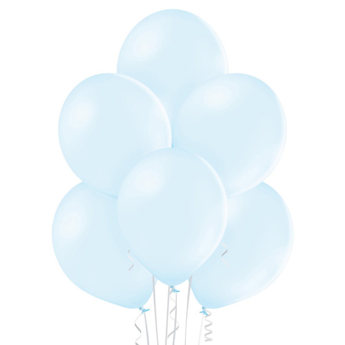 Luftballon-Soft-Eisblau